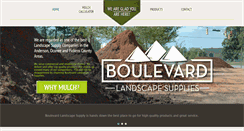 Desktop Screenshot of boulevardlandscapesupplies.com